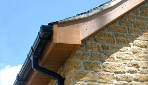 Dual colour uPVC roofline