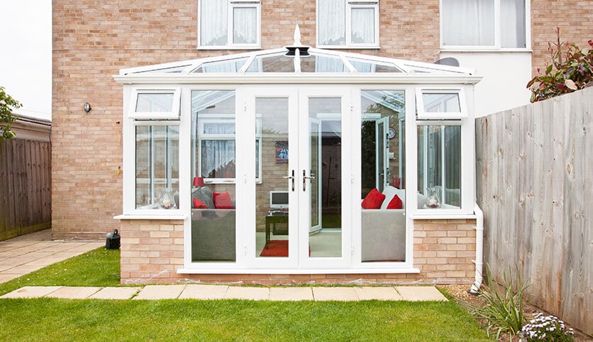 Simmons uPVC conservatory installation