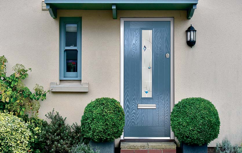 Duck Egg Blue Composite Door