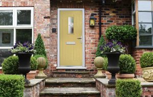 Yellow Composite Door