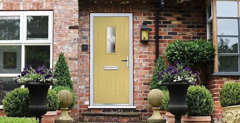 Yellow Composite Door