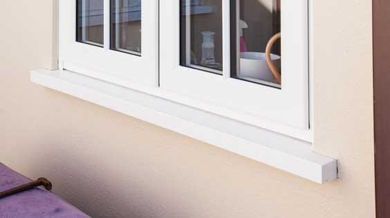 A white Window Cill.