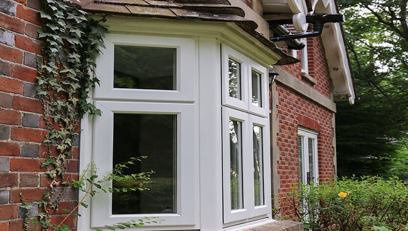 uPVC bay window