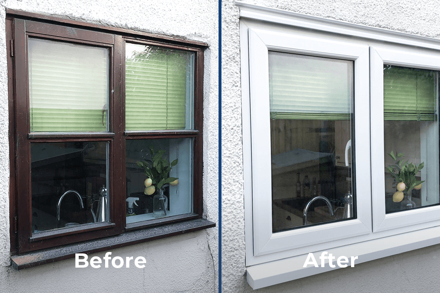 before after window
