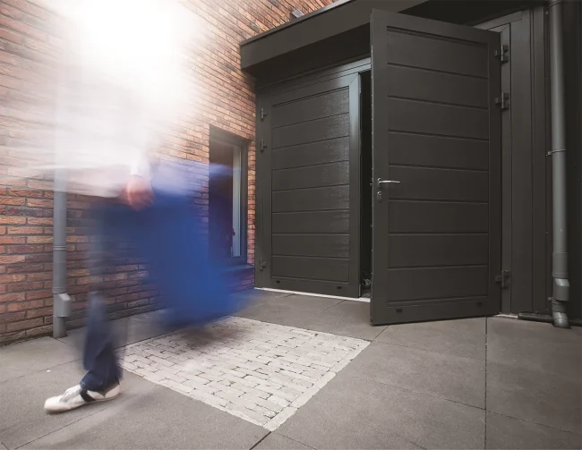 Side Hinged Garage Doors