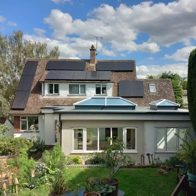 Flat roof extension transforms existing extension on Tonbridge home