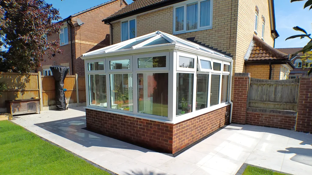 Conservatory at rear of property